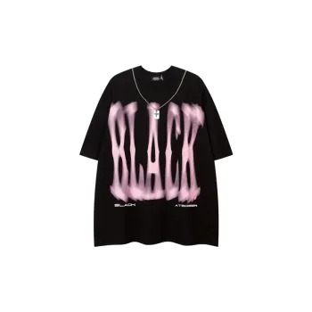 Distorted Trendy Hip Hop T Shirt