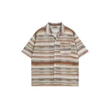 Loose Casual Mesh Hollow T  Shirt