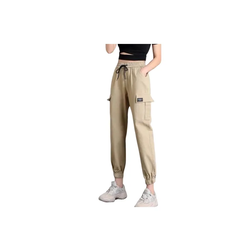 Casual Loose Cargo Pants-0