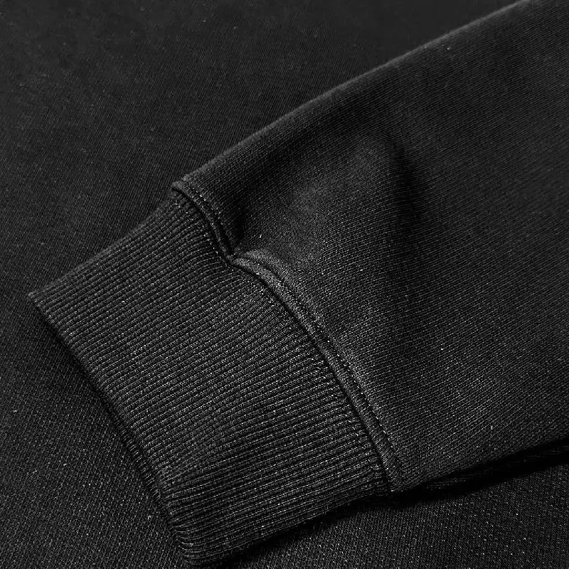 Retro Plain Loose Sweatshirt-3