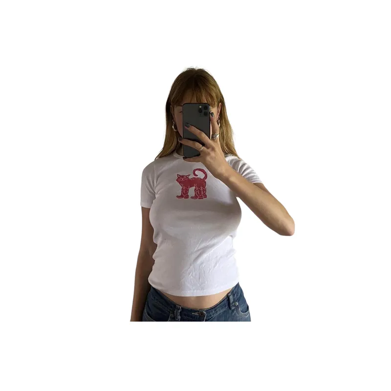 Fashionable Anima T Shirt Women-6