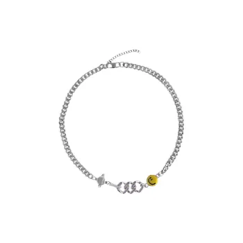 Trendy Smiley Face Necklace