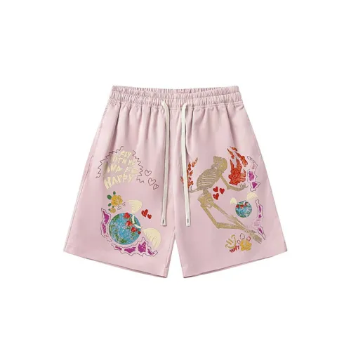 Casual Skull Flame Shorts