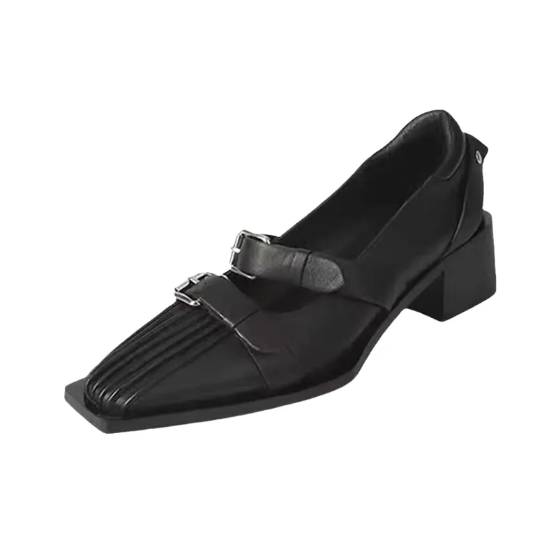 Retro Fashionable Mary Jane Shoes-0