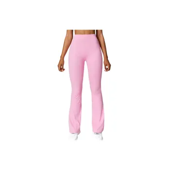 Plain Sporty Nylon Spandex Brushed Fabric Leggings Women