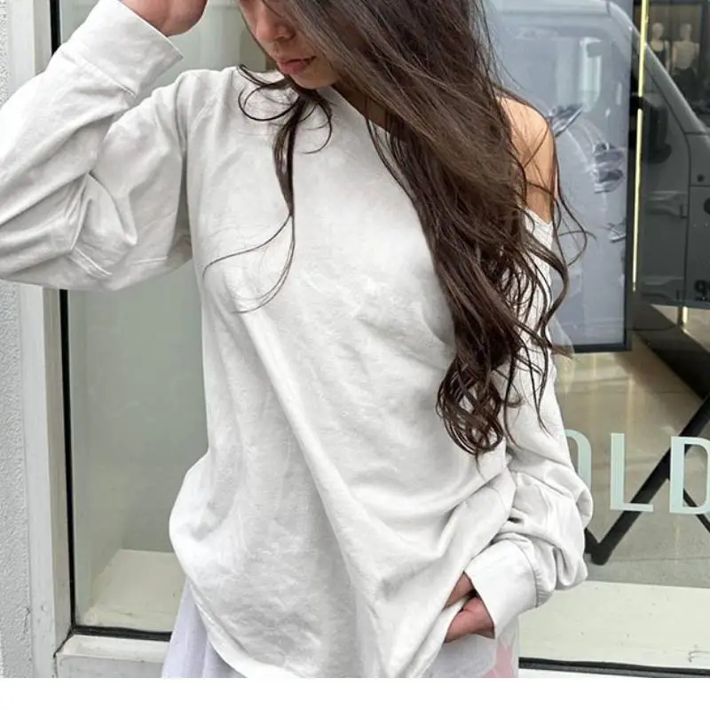 Sexy Plain T Shirt Women-2