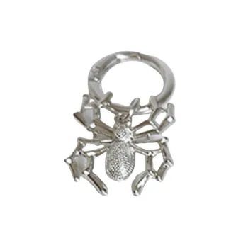 Punk Skull Spider Pendant Shoe Buckle