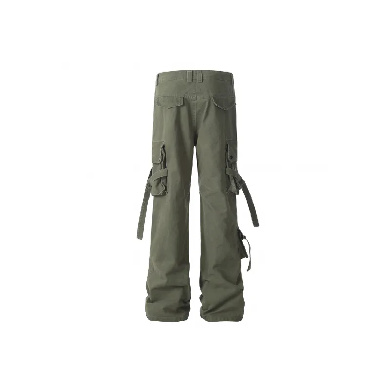 Casual Trendy Cotton Cargo Pants-1