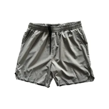 Sporty Loose Blended Synthetic Fabrics Casual Shorts