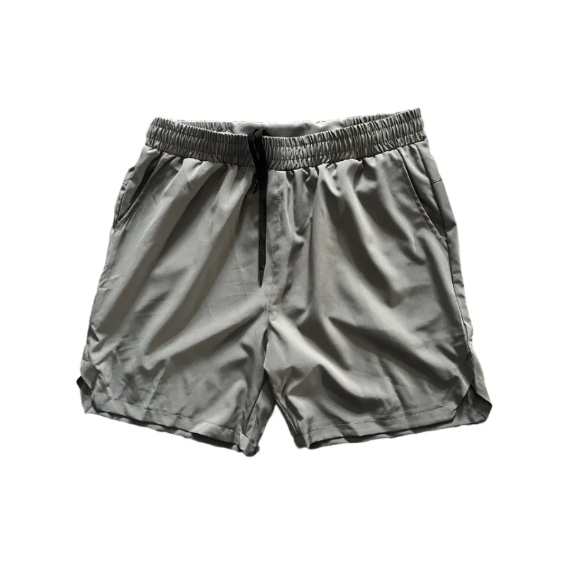 Sporty Loose Blended Synthetic Fabrics Casual Shorts-6