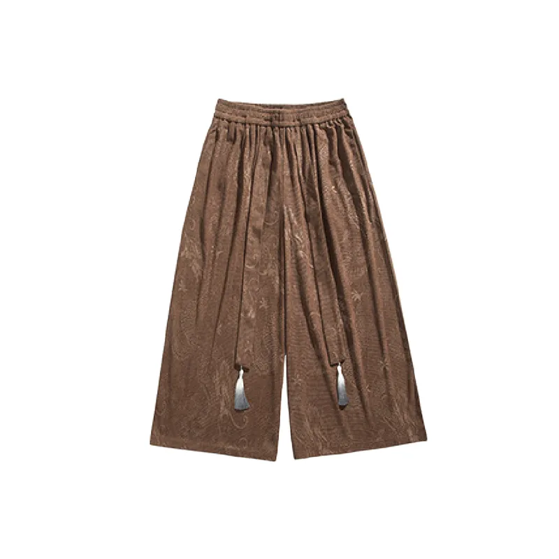Loose Simple Casual Pants-0