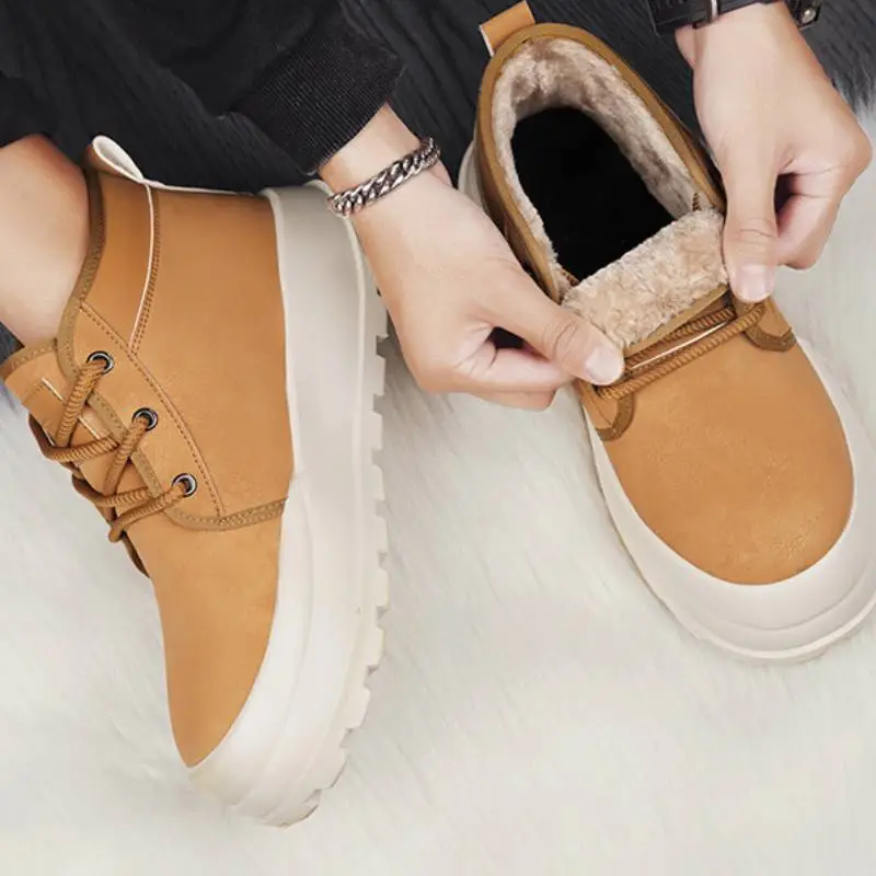 Fashionable Warming Cotton Shoes-5