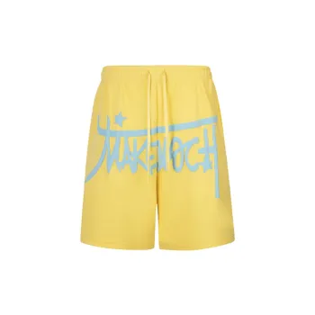 Loose Casual Versatile Letter Print Sports Shorts