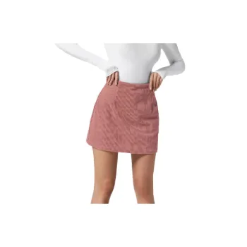 Fashionable Plain Spandex Casual Skirt Women