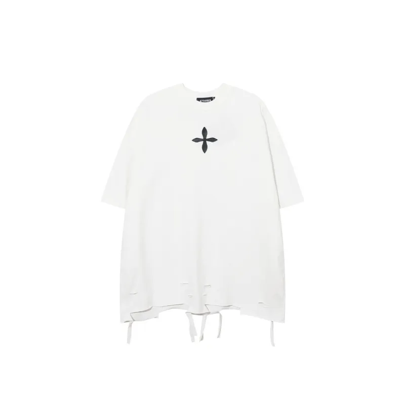 Street Loose 100% Cotton T Shirt-2