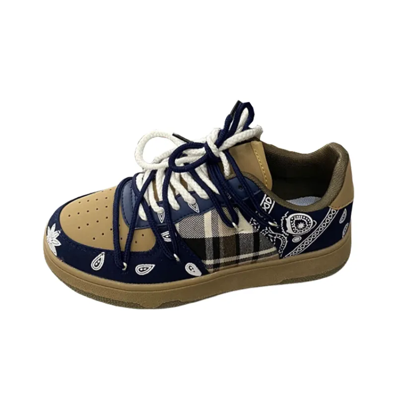 Cashew Flower Sneakers Trendy-3