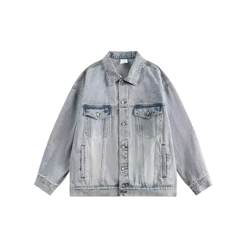 Blue Longline Jacket