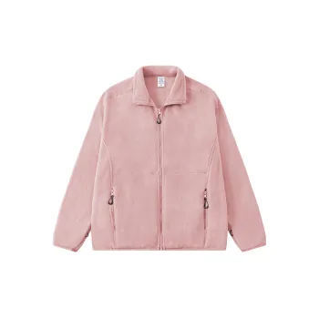 Casual Plain Polyester Velvet Jacket