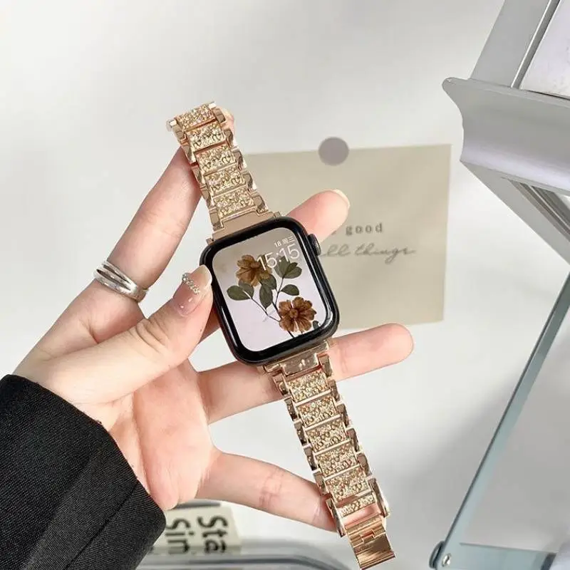 Fashionable Metal Watch Bands-1