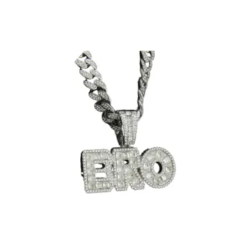 Splicing Letter Pendant Necklace