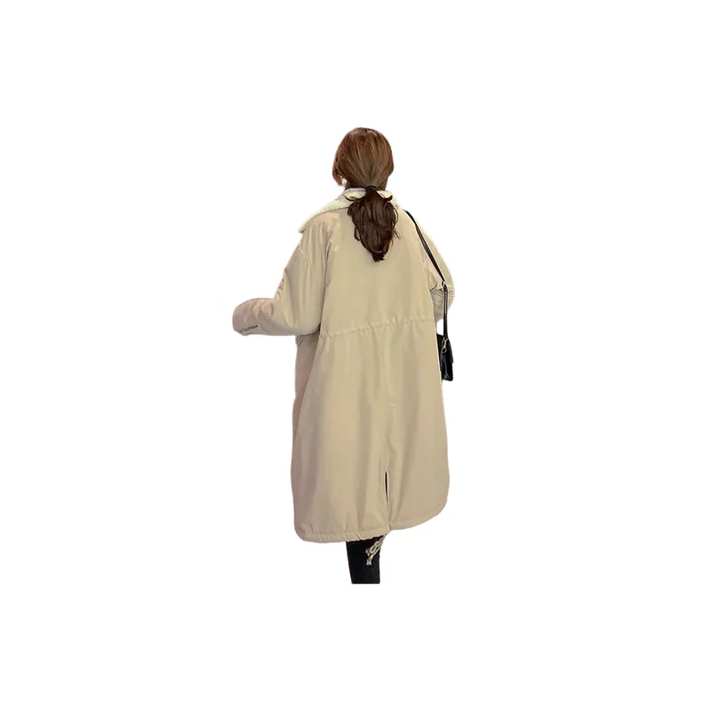 Loose Warming Quilted Jacket-4