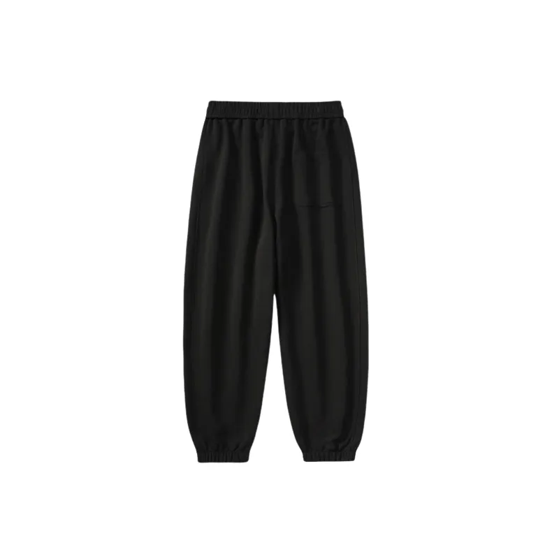 Casual Plain Blended Synthetic Fabrics Casual Pants-7