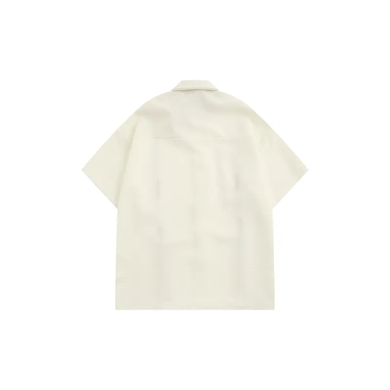 Trendy Loose Casual Half Sleeved Shirt-1