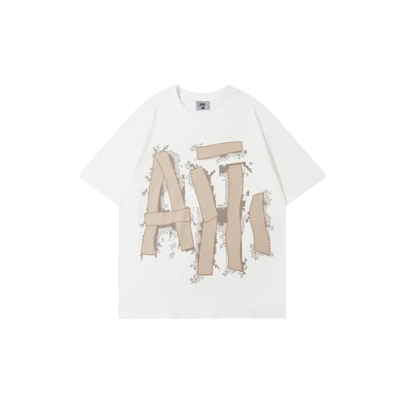 Loose Street Fashion Printed T Shirt-2