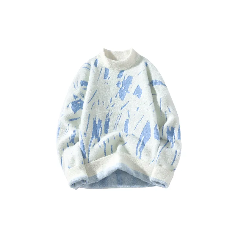 Casual Loose Polyester Sweater-2