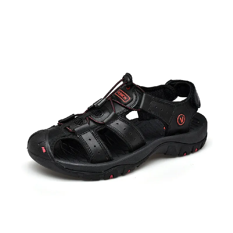 Casual Plain Beach Sandals-0