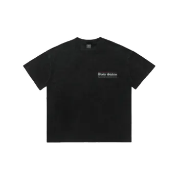 Old Direct Spray Printing Shoulder Loosen T Shirt