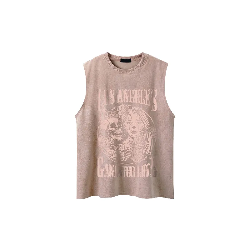 Casual Loose Polyester Vest-4