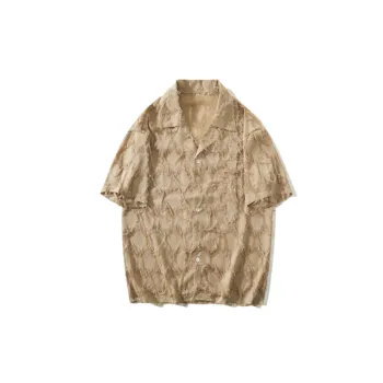 Tassel Loose Edge Short Sleeve Shirt