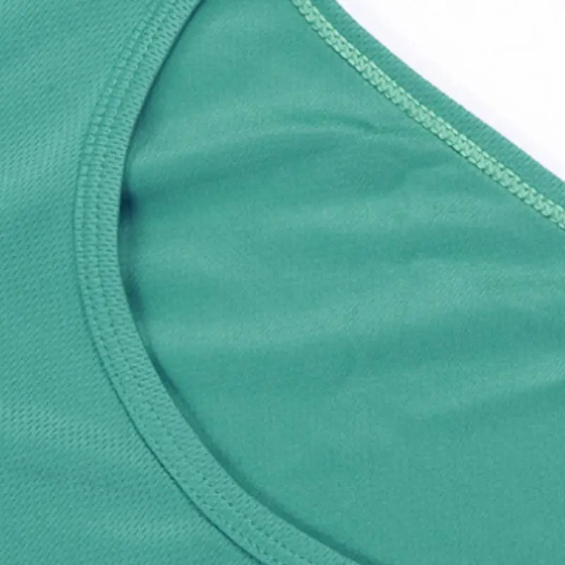 Sporty Simple Blended Synthetic Fabrics Vest-5