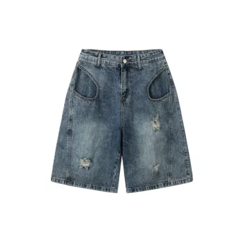 Fashion Loose Denim Shorts