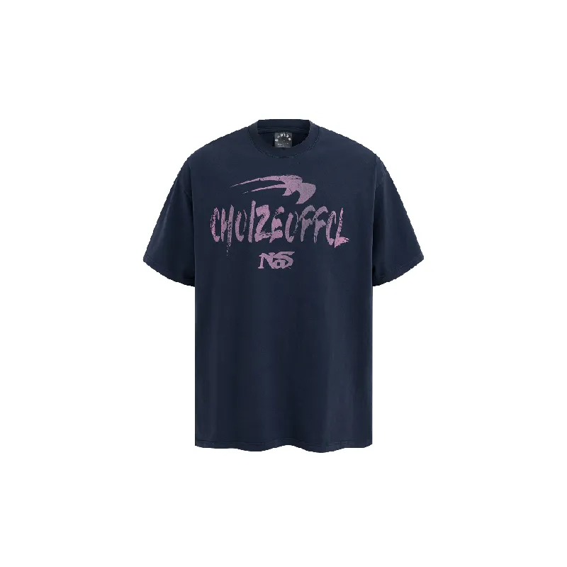 Retro Loose 100% Cotton T Shirt-4