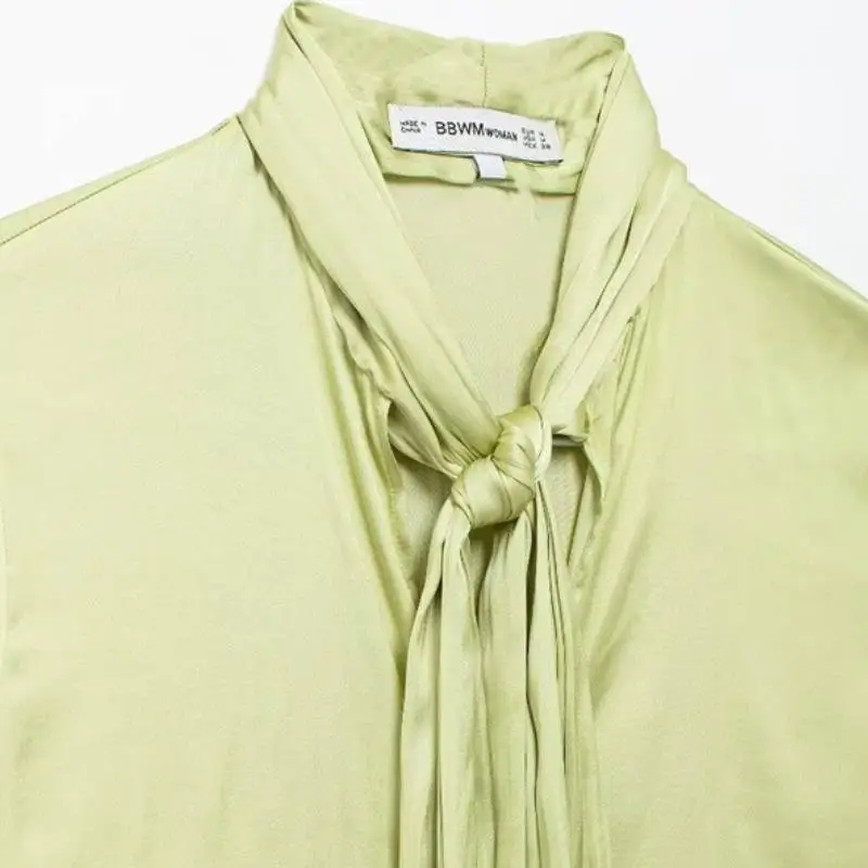 Fashion Simple Polyester Shirt Women-4