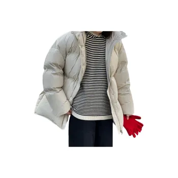 Simple Funky White Duck Down Jacket