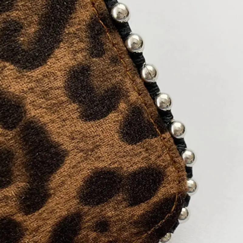 Fashionable Leopard Print Crossbody Bag-5