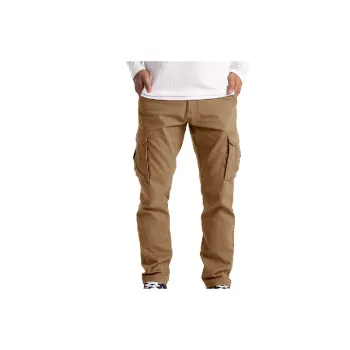 Simple Funky Cool Silk Cotton Casual Pants