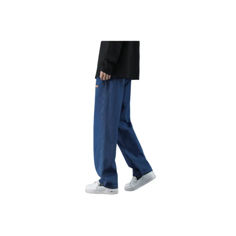 Fashion Loose Cotton Blended Fabric Cargo Pants-3