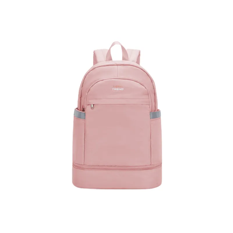 Sporty Plain Backpack Unisex-8