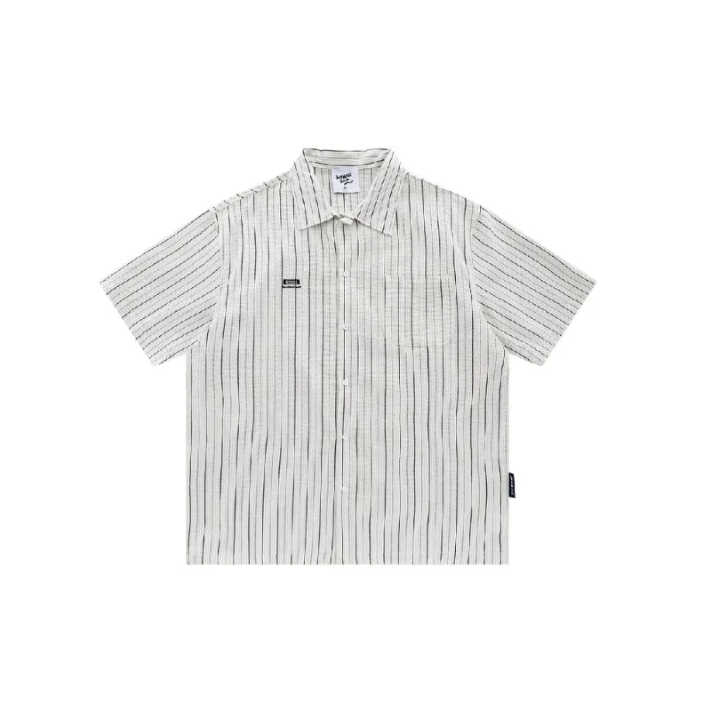Retro Loose Seersucker Shirt