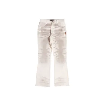 Street Trendy Casual Jeans High Waist Gradient Micro flared Trousers