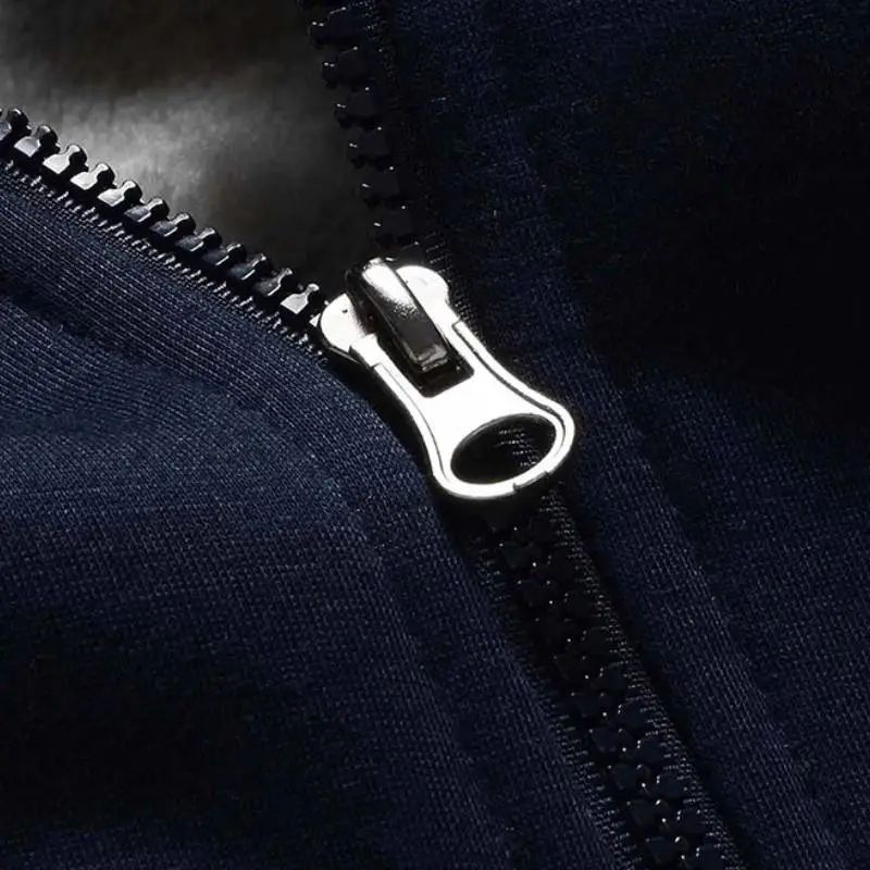 Simple Warm Polyester Jacket-3