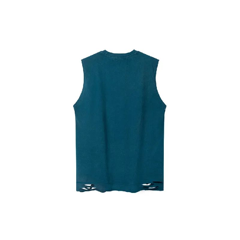 Casual Loose Cotton Vest-7
