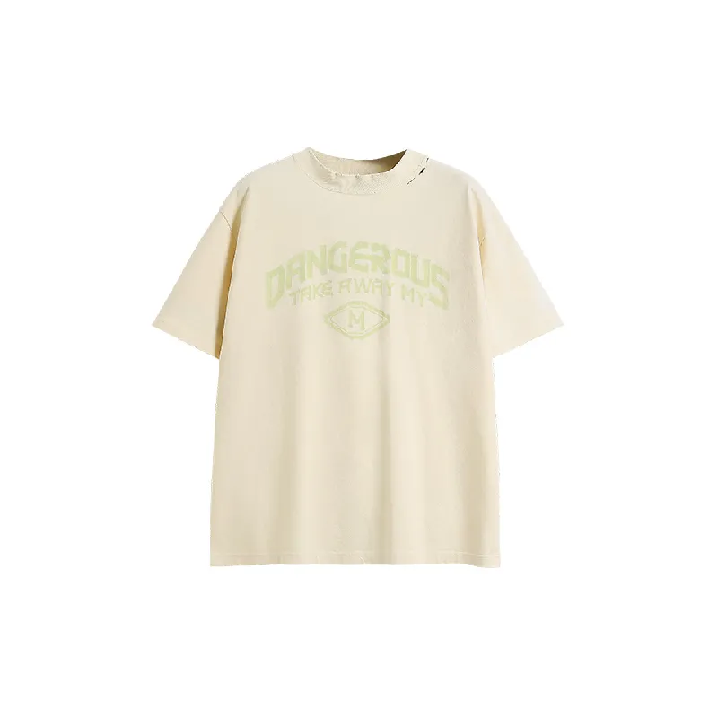 Fashion Casual 100% Cotton T Shirt-0