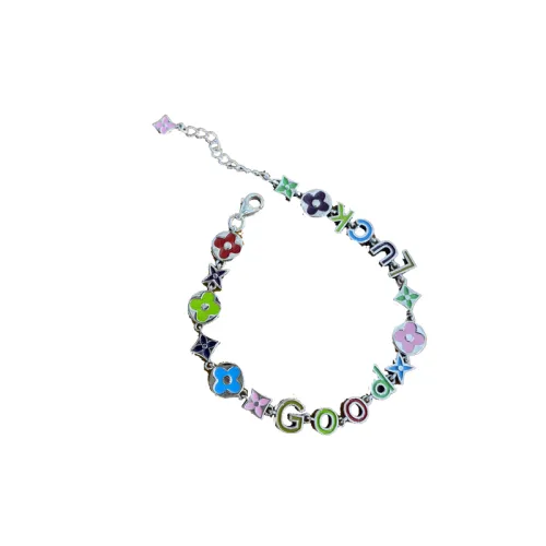 Fashionable jibbitz Letter Bracelet