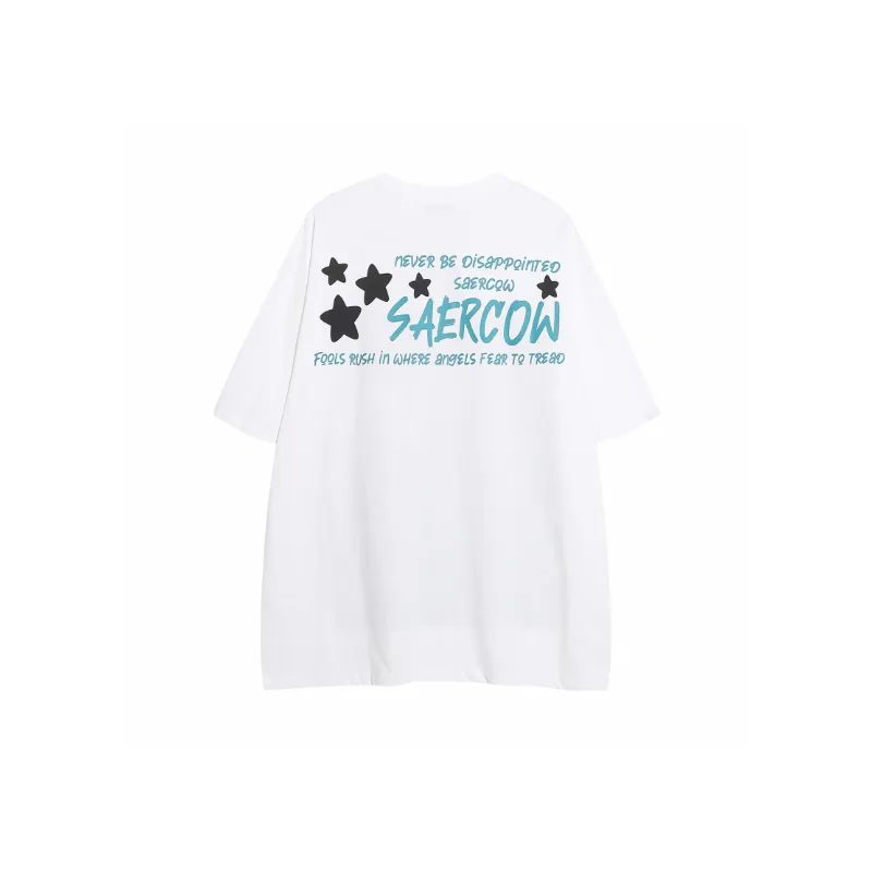Trendy Print Cotton T Shirt-1