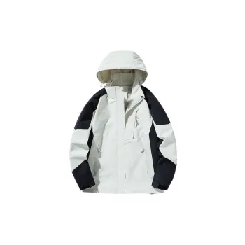 Fashionable Waterproof Loose Blended Synthetic Fabrics Outdoor Jacket
